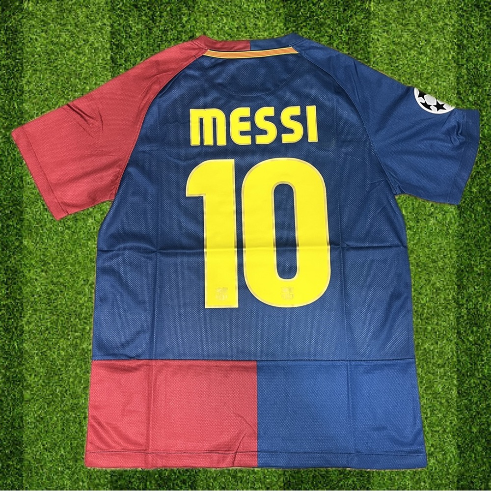 2009 Retro Messi Barcelona Soccer Jersey #10